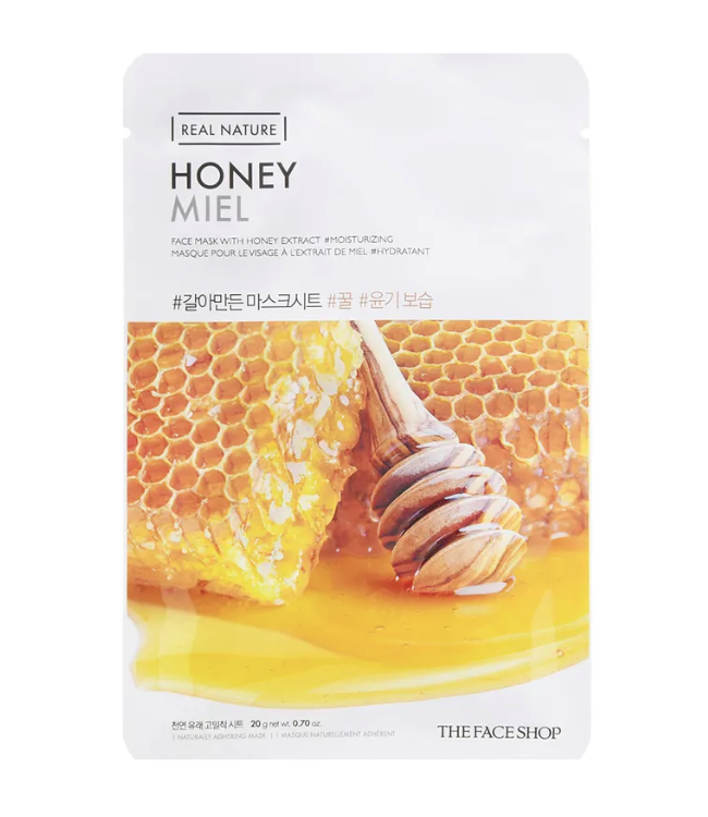 HONEY Real Nature Face Mask - THE FACE SHOP