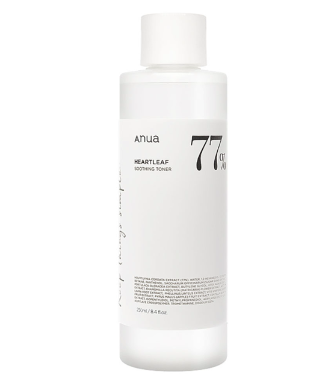 Heartleaf 77% Soothing Toner - ANUA