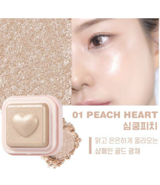 Highlighter #1 Peach Heart - Colorgram