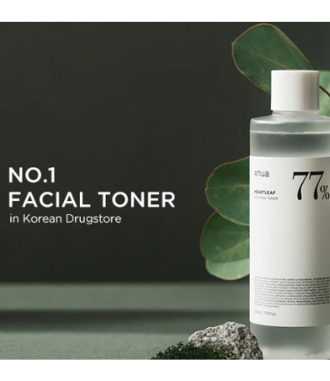 Heartleaf 77% Soothing Toner - ANUA